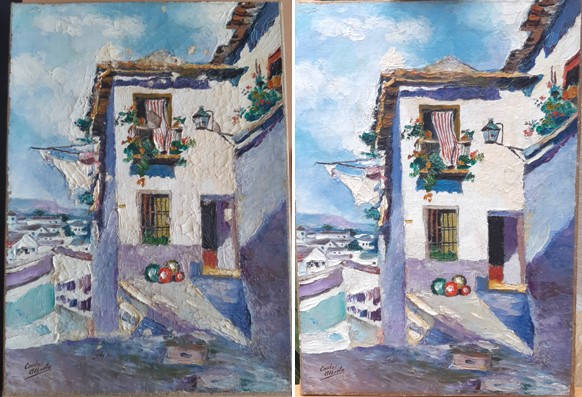 Village Italien Avant Après